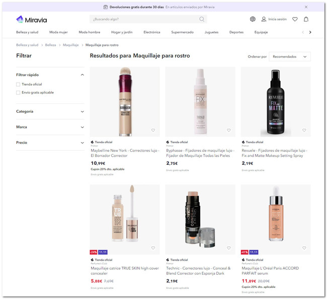 miravia marketplace competencia amazon